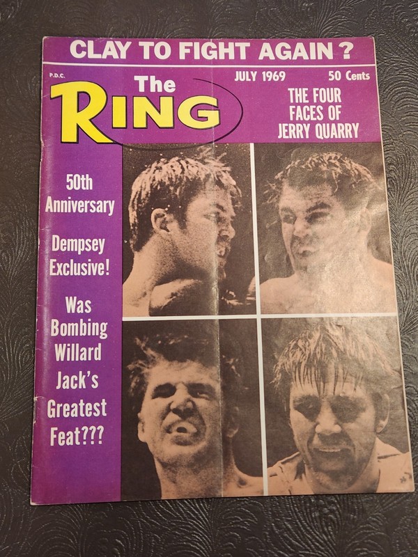 July 1969 The Ring Magazine Boxing