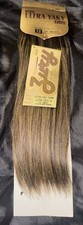 Zury 100 Ultra Yaki Human Hair Weaving Hair Extensions 12" Color FF 1B/27