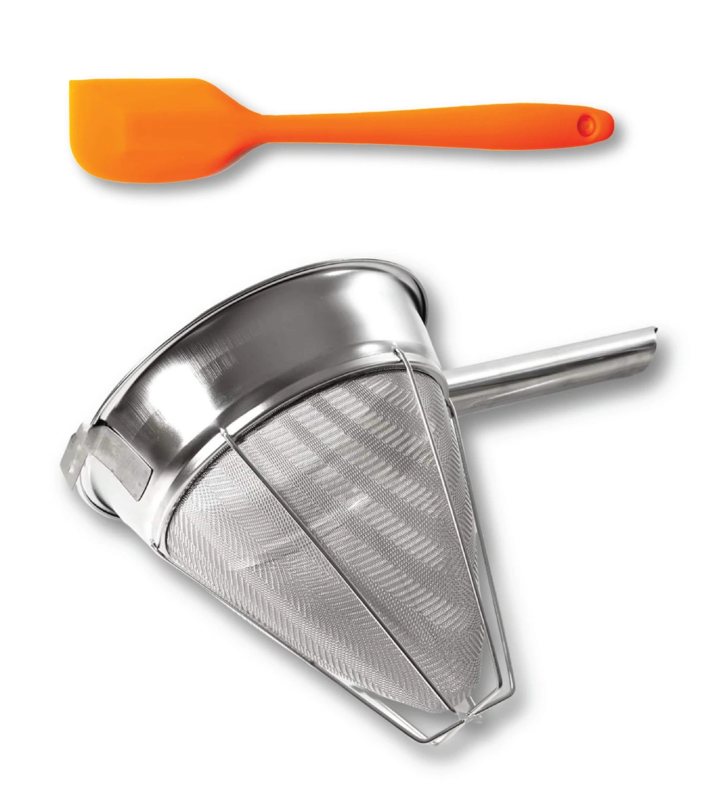PINKIECLINK Bouillon Strainer - Stainless Steel Fine Mesh Metal Food Chinois,...