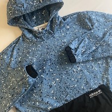 Adidas Hoodie Men L Fleece Lined Gym Active Wear Training Running Pullover