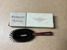 Vintage Stanley Home Products Quality Plus Travel Brush w/ Original Box USA 1953