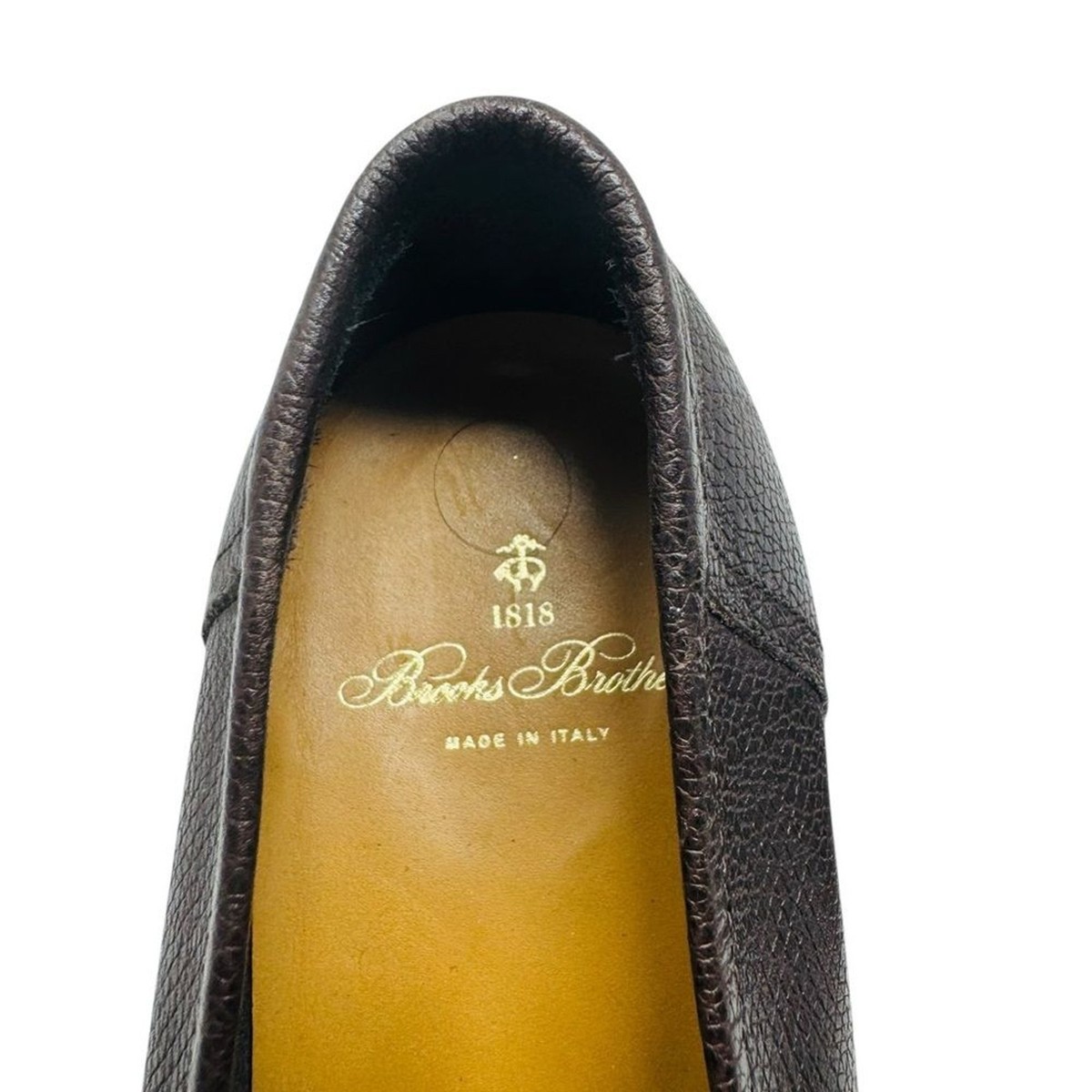 Brooks Brothers Mens Brown Leather Wearlight Penny Loafers Shoes, Size 9 NEW Amazon.com | Brooks Brothers Men main image 4