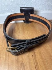 Safariland Leather Duty Belt W/ Pouch  3214 MDL 146V 32/80