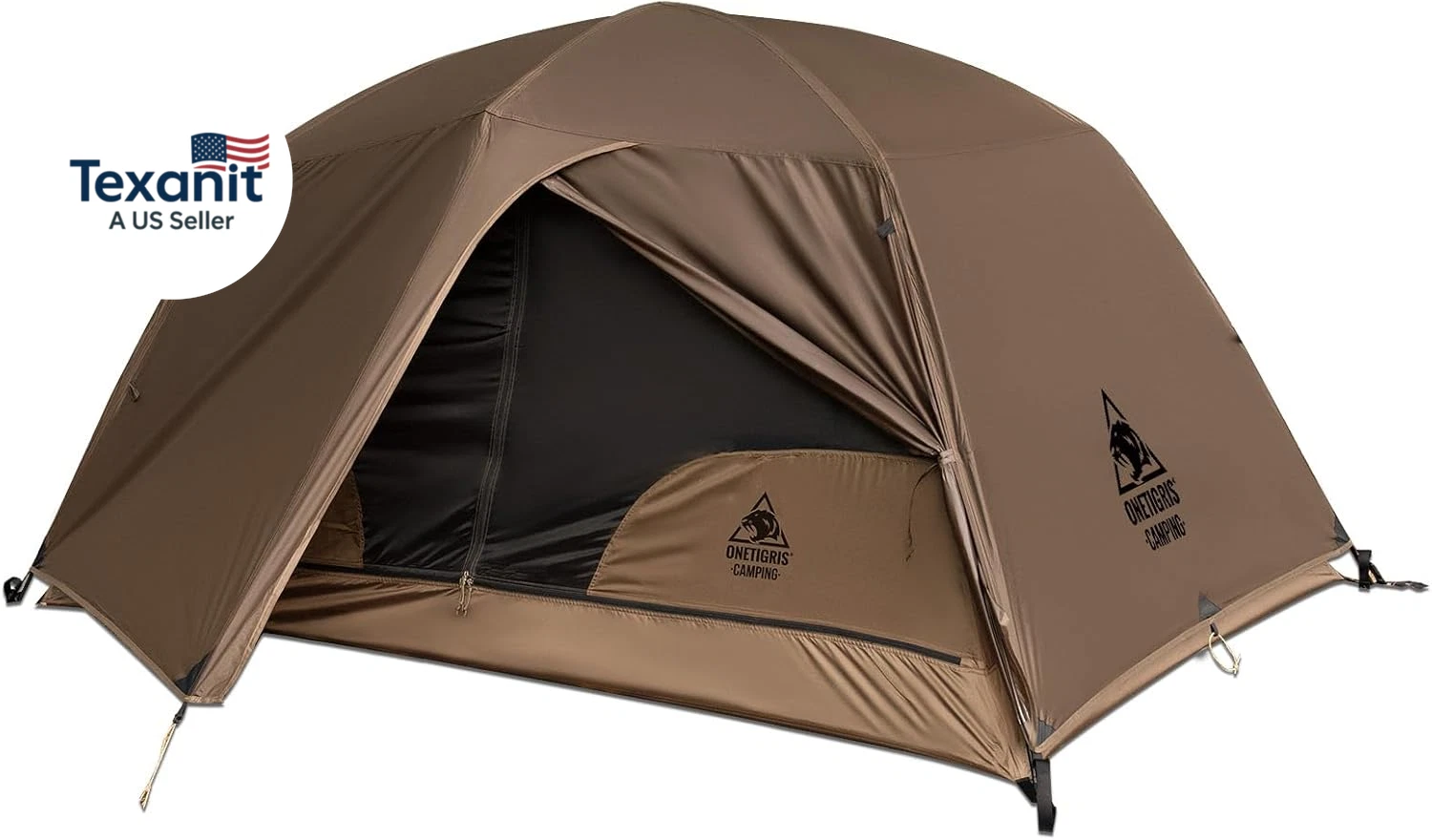 COSMITTO 2 Person Backpacking Tent Shelter- Free Standing Lightweight Waterproof