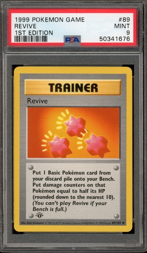 Revive — Base Set (1st Edition,Shadowless)