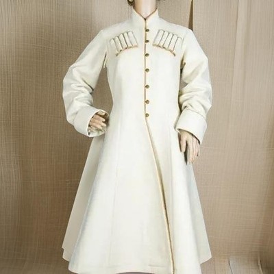 New Cossack Officer Reproduction Russian WW1 1914 Uniform White cassock coat  | eBay