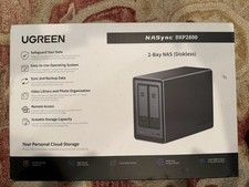 UGREEN NASync DXP2800, 2-Bay NAS Intel N100 Quad-Core CPU 8GB DDR5 2.5GbE