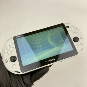 PS Vita PCH-2000 Sony PlayStation Glacier White Console & Cable Region Free 341