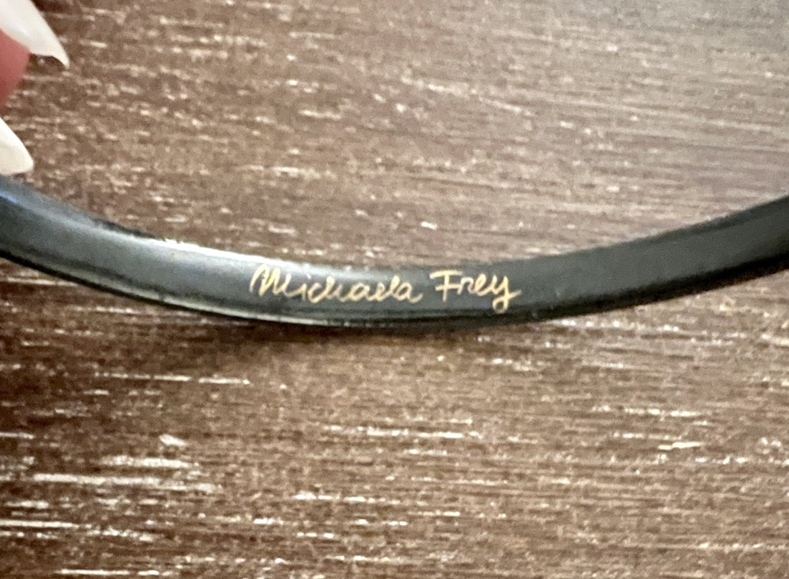 Michaela Frey Unique Designs Signed Bangle Bracel… - image 5