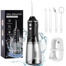 Cordless Water Flosser Pick Dental Oral Irrigator Travel Teeth Cleaner Floss US