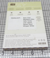 Stampin Up Moonlight Designer Series Paper Stack 4.5"x6.5" 43 Sheets