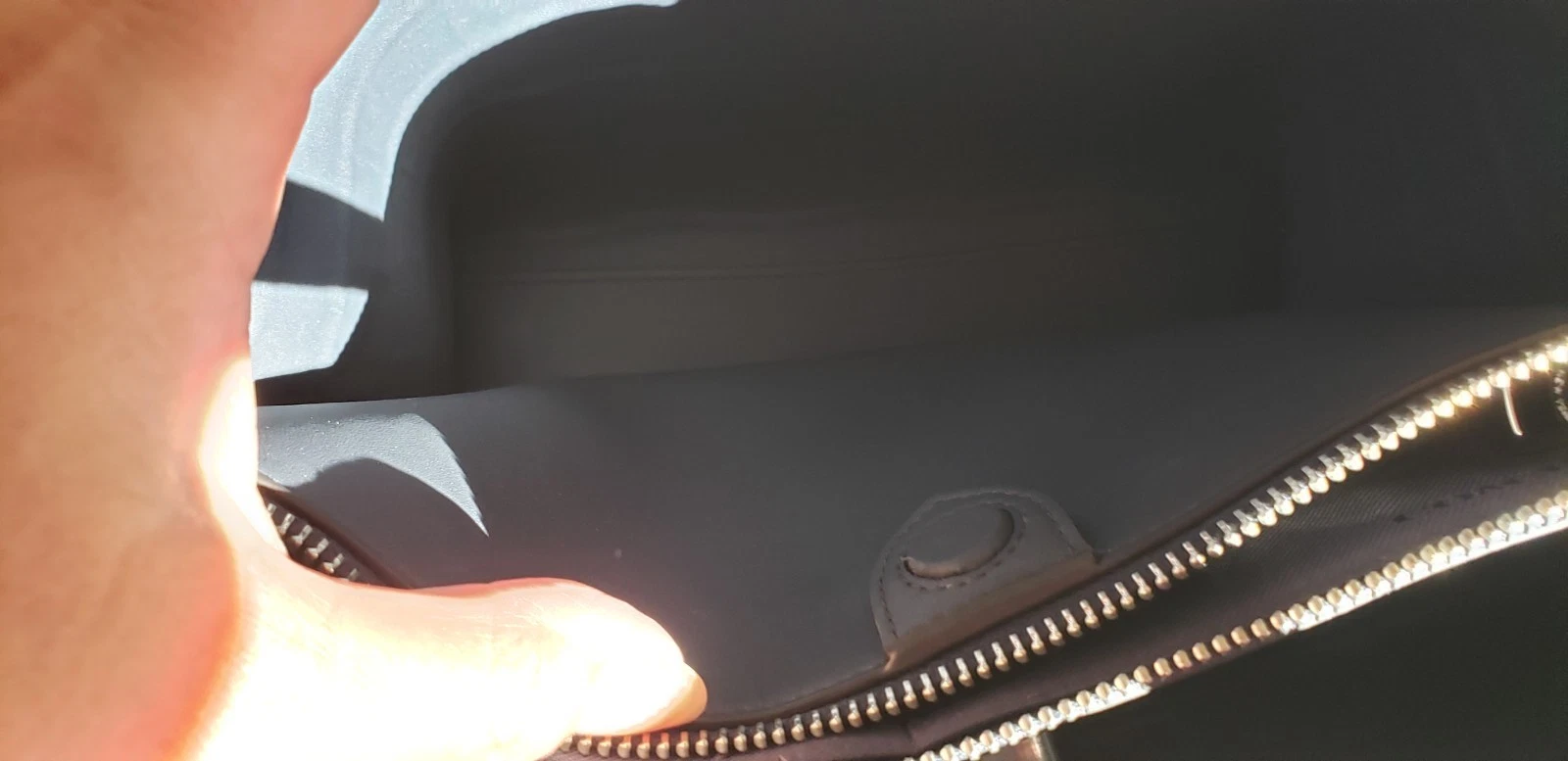 Coach Willow Tote 24 borsa a tracolla a mano in pelle grigio blu coccodrillo goffrato usata in ottime condizioni