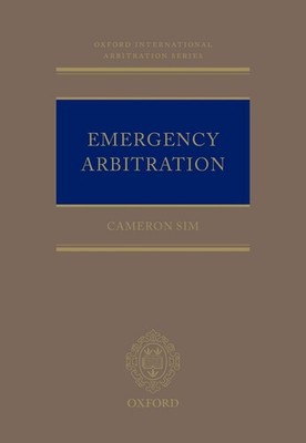 Emergency Arbitration by Cameron Sim (English) Hardcover Book