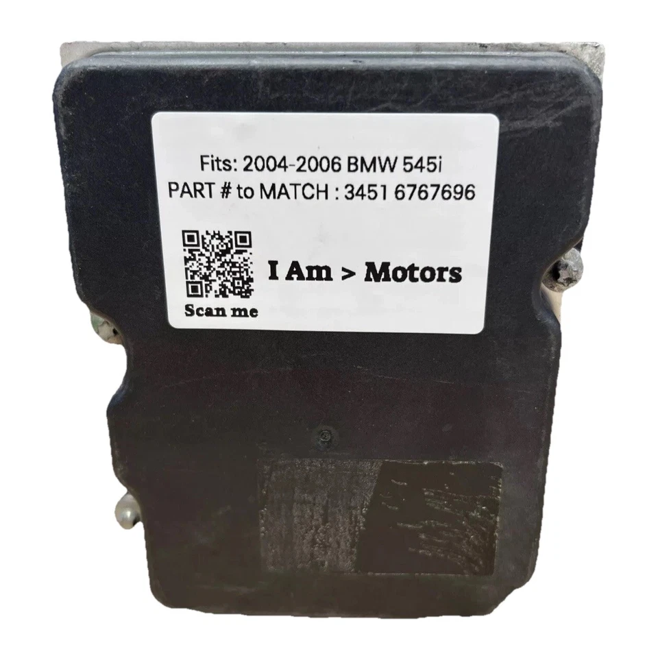 Módulo de bomba de freno ABS reacondicionado 2004-2006 BMW 545i | 3451 6767696 Foto 3 de 4