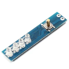 4 Serial Lithium Battery Capacity Indicator Display Board For 4S Li Ion Battery
