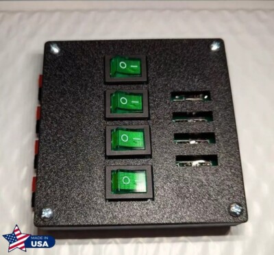 12V 45A With Anderson Powerpoles, Power Distribution 1 input-4 output, Rigrunner