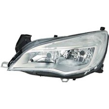 Scheinwerfer links für Opel Astra J 09 chrom Tagfahrlicht Kurvenlicht H7+H7 MX3