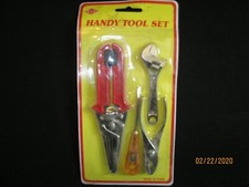 VINTAGE UNUSED NOS KIDS CHILDRENS TOY HANDY TOOL SET KIT BICYCLE MOTORCYCLE CAR