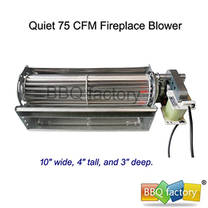 Replacement Fireplace Fan Blower Heat Surge Electric Fireplace