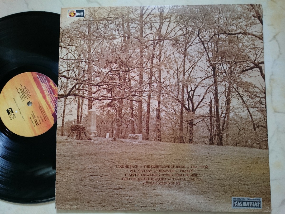R\u0026B+ソウル ANDRAE CROUCH&amp;THE DISCIPLES  TAKE ME LP Andrae Crouch And The Disciples Take Me Back LP LS-5637- NM