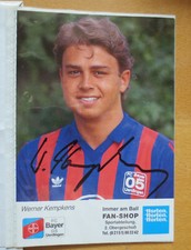 PK114,41)   Autogramm     Werner Kempkens       FC Bayer 05 Uerdingen