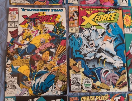 Marvel X-Force Lot Of 18 Comics 4-37 1991-1994 Good Condition (Includes 3 Cards) - Picture 5 of 10