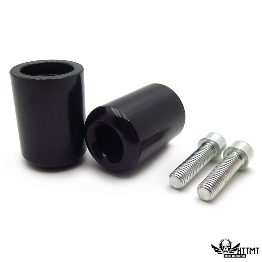 BLACK Handlebar Bar End Slider Kit For Kawasaki 200607 Ninja ZX10R