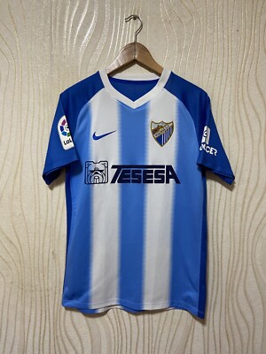 MALAGA 2018 2019 HOME FOOTBALL SHIRT SOCCER JERSEY NIKE 894345-413