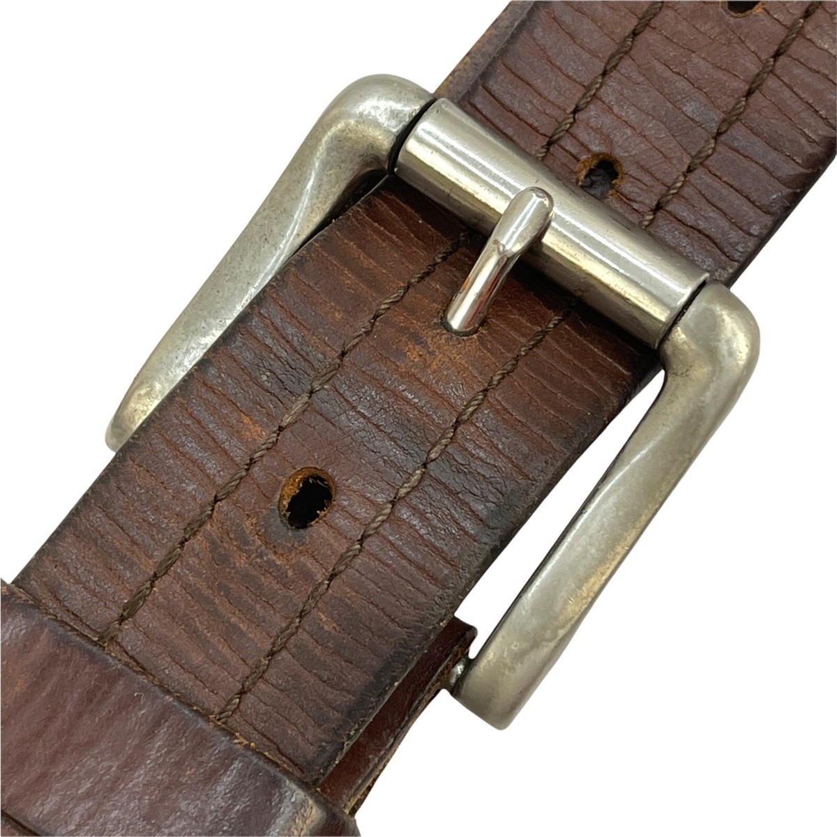 Faded Glory Belt Brown Genuine Leather 33-37 display picture 2
