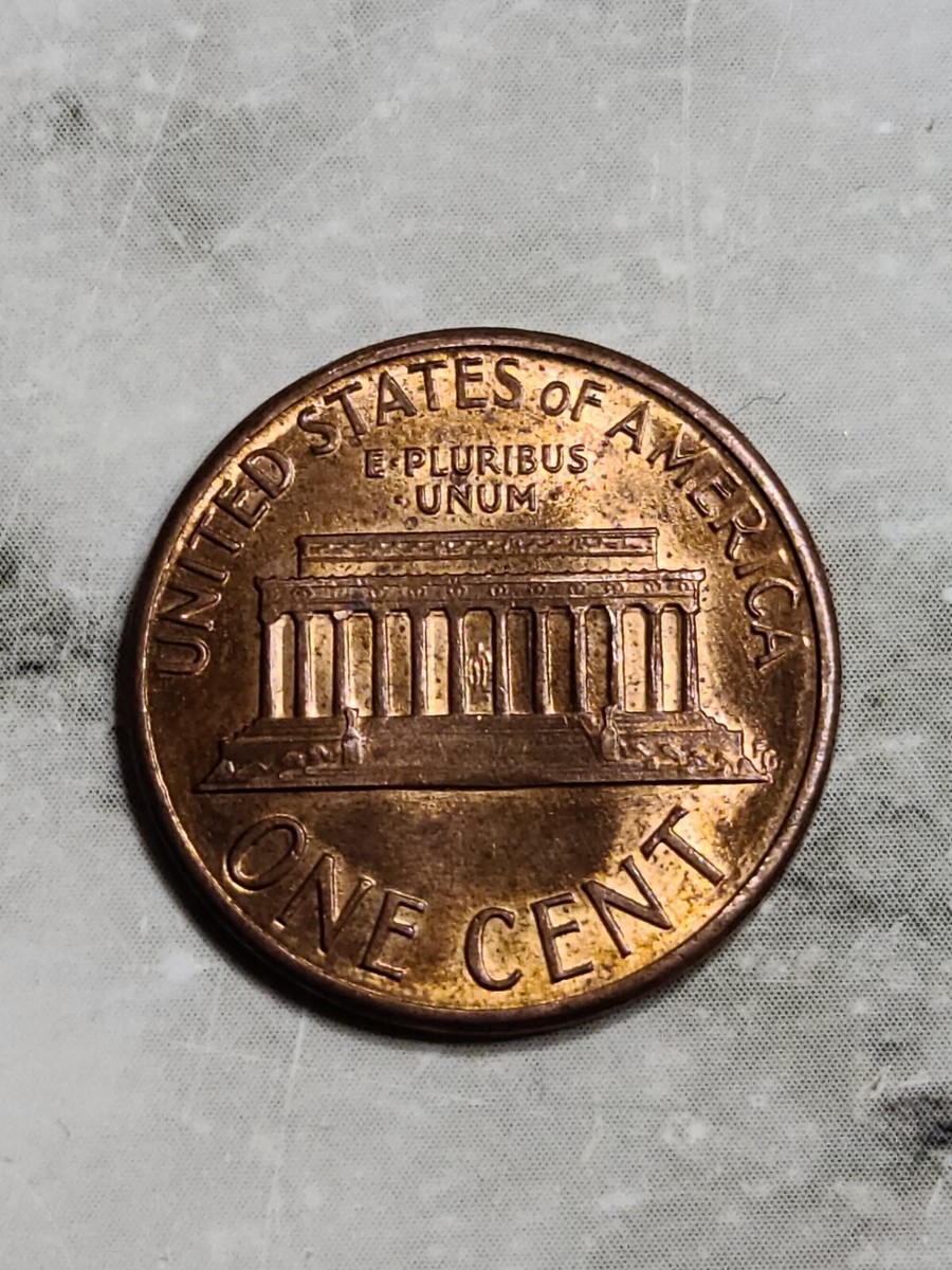 1988 Lincoln Memorial Cent, No Mint Mark DDO DDR Wide AM Dye
