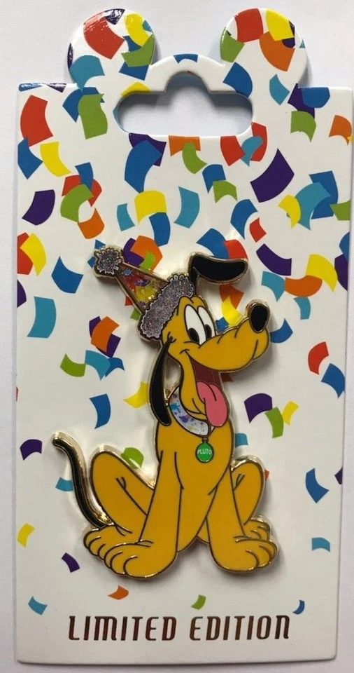 NUEVO Prendedor 90 Cumpleaños Mickey Mouse Disney Parks WDI D23 PLUTO LE 400 Foto 2 de 3