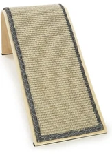 Smartykat Sisal Angle Cat Scratcher with Organic Catnip Incline Scratching Ramp