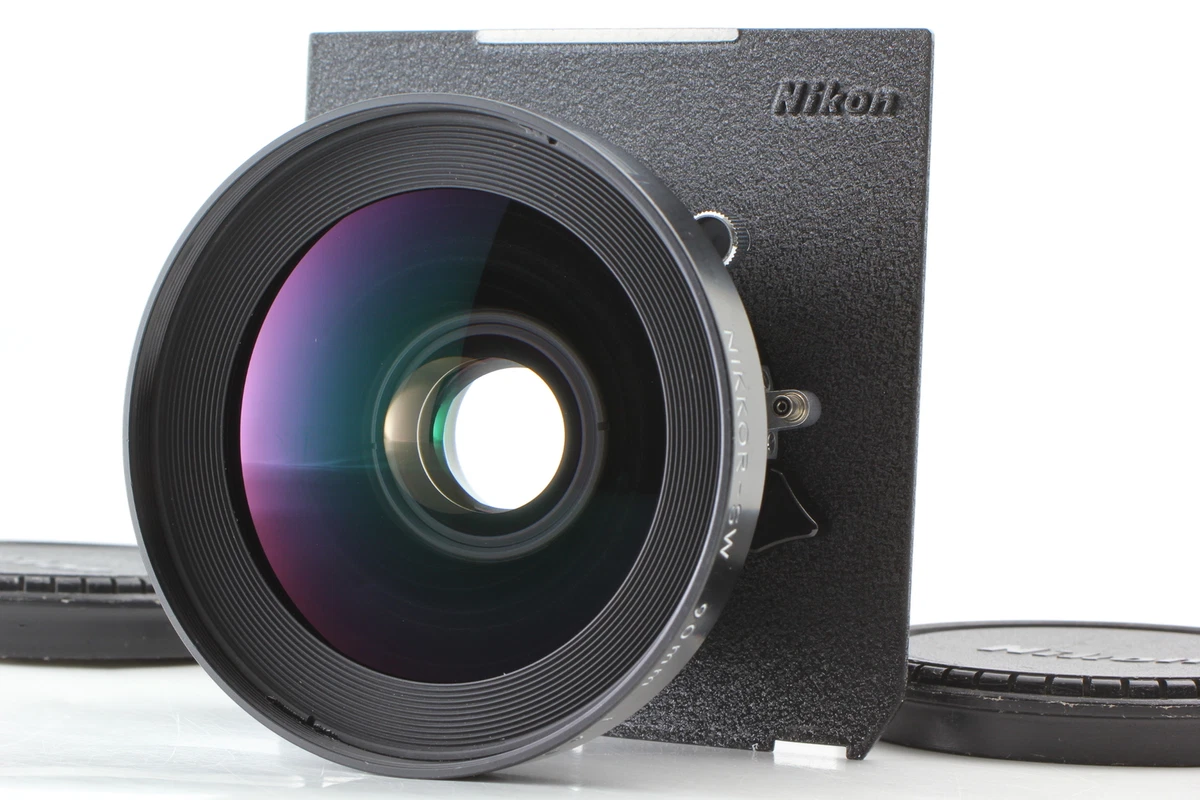 N MINT] Nikon Nikkor SW 90mm f4.5 S Copal 0 Shutter Large Format Lens from  JAPAN