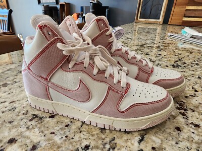 Size 7 - Nike Dunk 1985 High Barely Rose