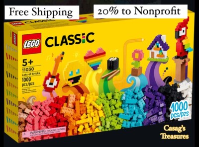 Lego Classic Lots of Bricks Construction Toy 11030 Building Set New Sealed Box