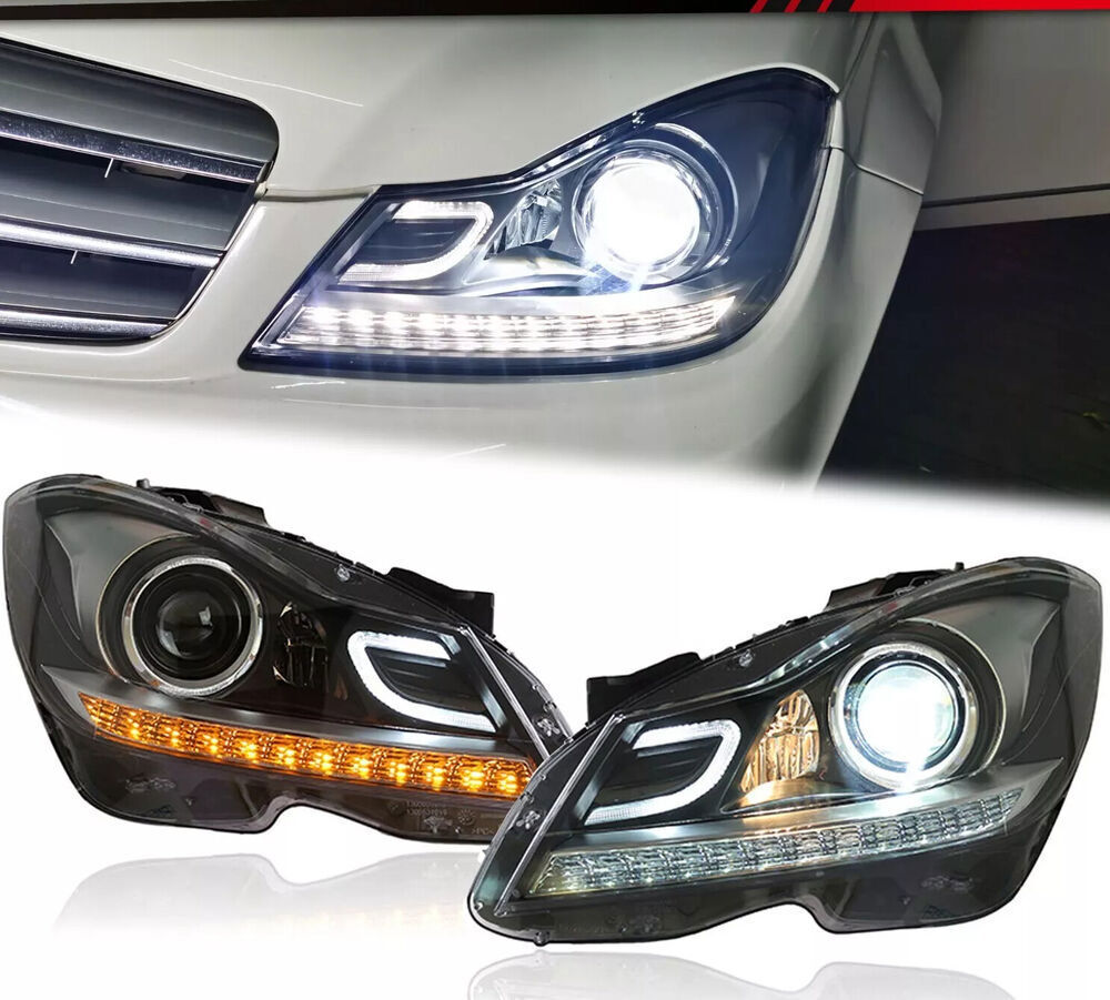 For Mercedes-Benz C-Class W204 2011-2014 LED Headlight Assembly