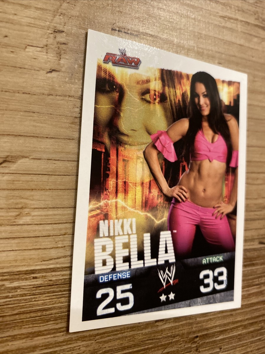 ニッキー　ベラ　キスカード　1/1 TOPPS WWE $_12.JPG