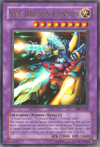 1x XYZ-Dragon Cannon - MFC-052 - Ultra Rare - Unlimited Edition Moderately Playe - Picture 1 of 1