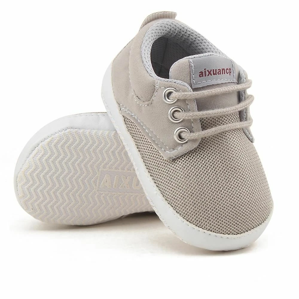 Newborn Baby Boy Shoes First Walkers Spring Autumn Soft Sole Shoes