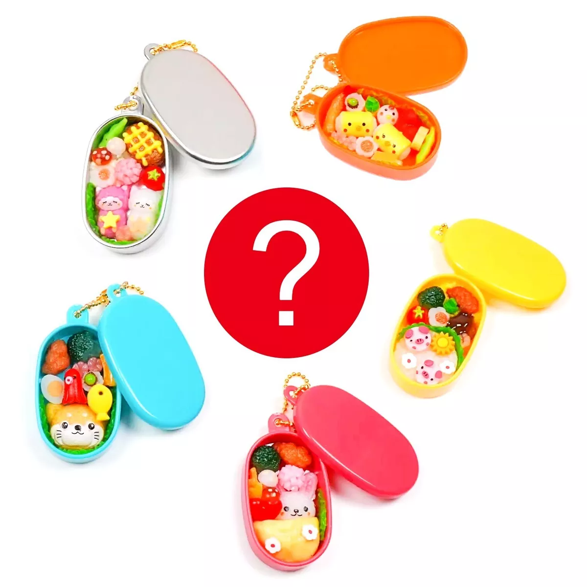 Blind Box 1 6 Miniature Japanese Lunch Box Bento Meal 1 Random Figure