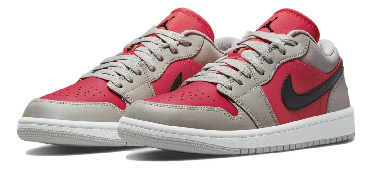 nike air jordan 1 low light iron ore