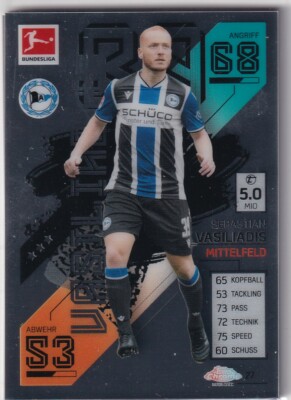 Topps Match Attax Bundesliga Chrome 21/22 Nr. 27 Sebastian Vasiliadis
