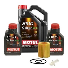 7L Motul 8100 X-CLEAN EFE 5W30 Wix Filter Engine Motor Oil Change Kit API SN