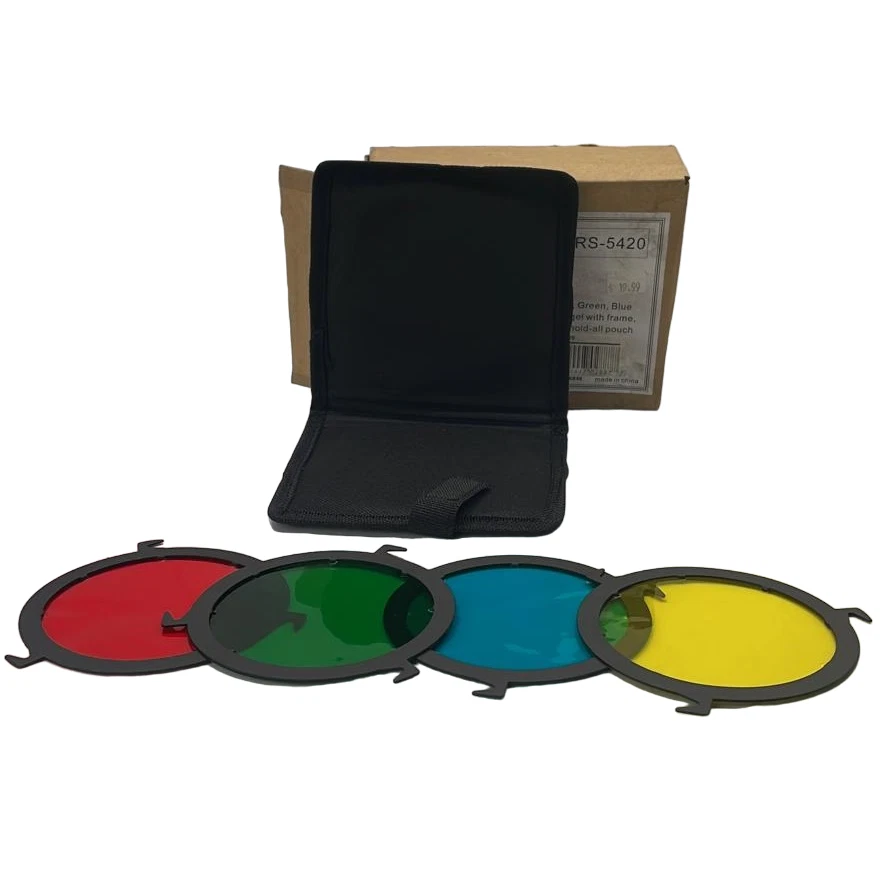 RPS Studio Color Filter Kit Red/Yellow/Green/Blue for RS-5410 CooLED 20 Light - Image 2 of 4