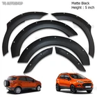 Fits Ford Ecosport Hatckback 15 16 Matte Black Off Road Fender Flares Wheel Arch