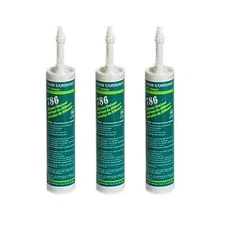 Dow 786 Translucent White Silicone RTV Sealant - 3 Pack