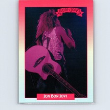 1991 Brockum Rock Cards Jon Bon Jovi #241