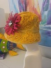 Whimsical Mustard Denim Bucket Hat — photo 3