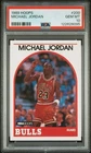 1989 NBA Hoops #200 Michael Jordan card PSA 10