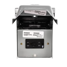 60 Amp 240-Volt Non-Fuse AC Disconnect with GFCI Receptacle